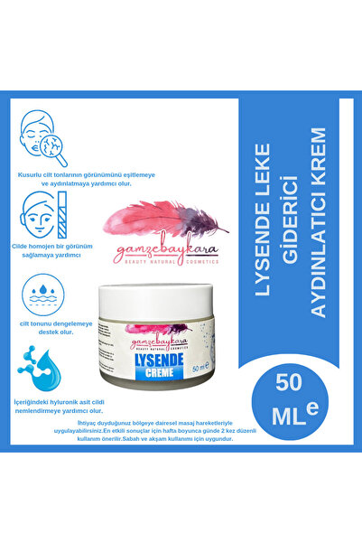 gamzebaykarabeauty LYSEND AYDINLATICI TON EŞİTLEYİCİ KREM