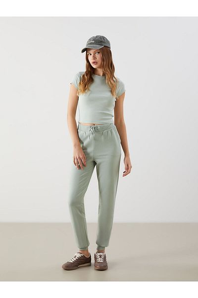 LC Waikiki Γυναικεία φούτερ Jogger με ελαστική μέση LCW