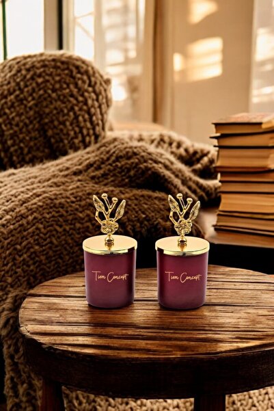 Tiem Concept Dekoratif Özel Tasarım Gümüş Zeytin Dalı Tepelikli Amber Kokulu ...