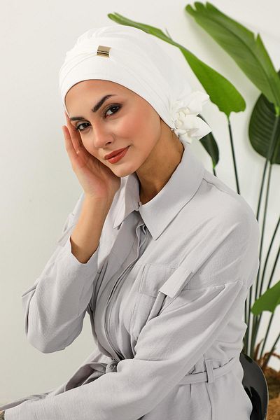 Aisha's Design Ready Turban with Aerobin Fabric - Accessory, Ht-95