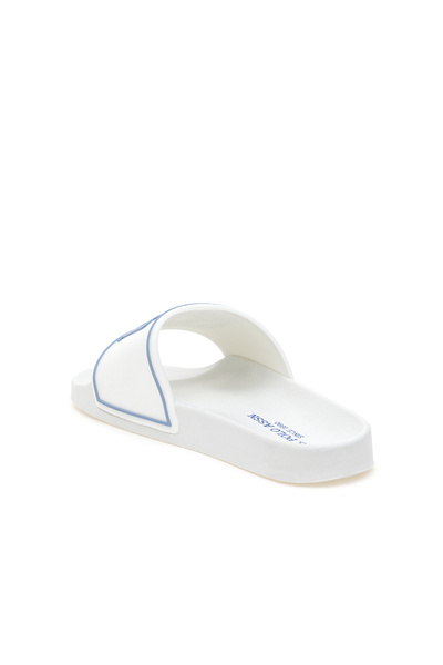 U.S. Polo Assn. Men's White Slippers 50305416 -Vr013