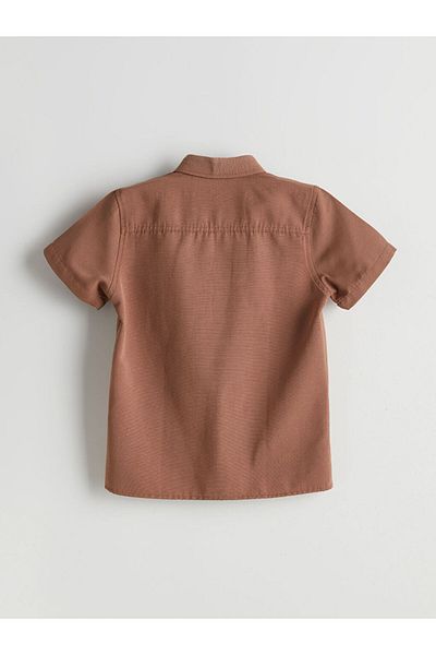 LC Waikiki Linen Blended Boy's Shirt