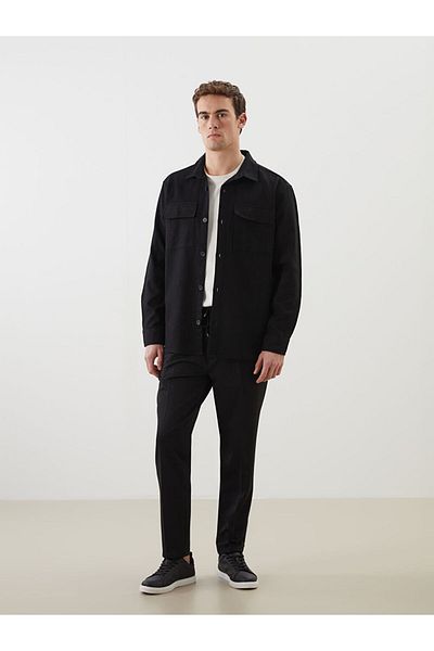 LC Waikiki Ανδρικό πουκάμισο μακρυμάνικο μπουφάν LCW Regular Fit