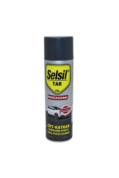 Selsil Tar Zift - Katran Temizleme Sprey 500ml Kir - Yağ (5047)