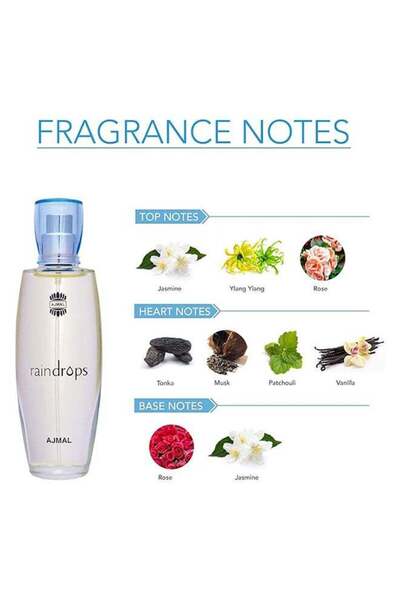 Ajmal Raindrops Edp 50ml