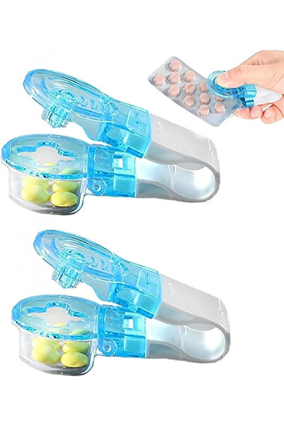 Lamvpiny Set de 2 organizatoare pentru medicamente Lamvpiny, plastic, 3 x 7,5...