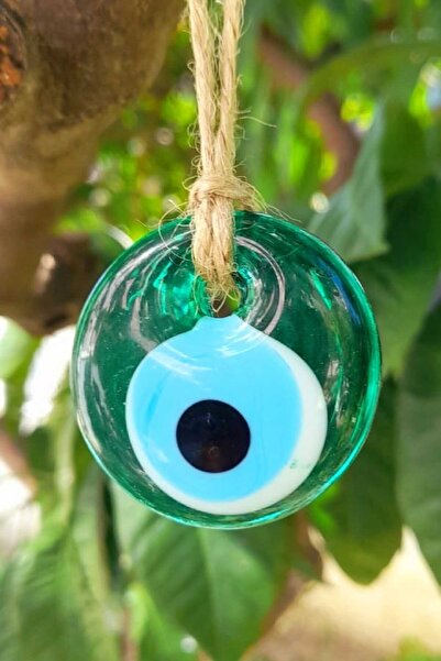 Rosso Levanto 5 Τεμάχια 4 εκ. Πράσινες Χάντρες Κακού Ματιού Πολύχρωμες Χάντρε...