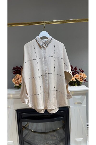 Saloon Shirt-S - Cream