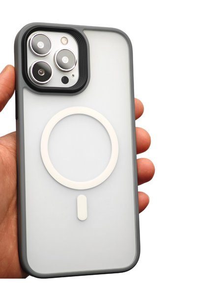 Tech&bello accessories حافظة متوافقة مع هاتف Apple iPhone 14 Pro Max، غطاء فاخر غير لامع متوافق مع كاميرا Magsafe