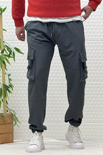 WAFRA Ανδρικό εποχιακό παντελόνι Jogger Cargo Pocket