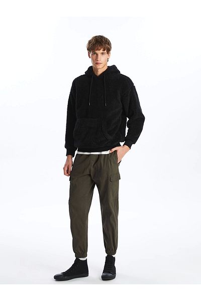 LC Waikiki Ανδρικό παντελόνι Cargo XSIDE KHAKI Standard Fit