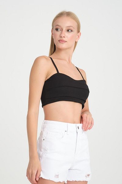Store Halter Neck Crop Top - 100% Cotton, Summer Stylish Design