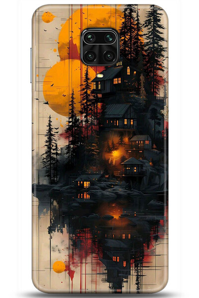 adveksiyon حافظة هاتف Xiaomi Redmi Note 9 Pro مطبوعة بدقة HD - تصميمات محددة ...