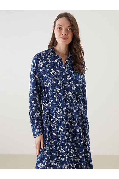 LC Waikiki Floral Shirt Dress