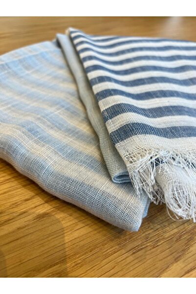 novon Vintage Cozy Linen Design Premium Λινό Σαλί 190 x 90 εκ.