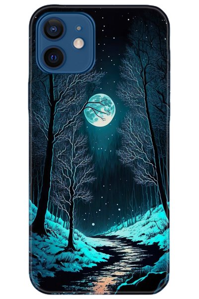 adveksiyon حافظة هاتف Apple iPhone 12 Mini مطبوعة بدقة HD - تصميمات محددة 5265