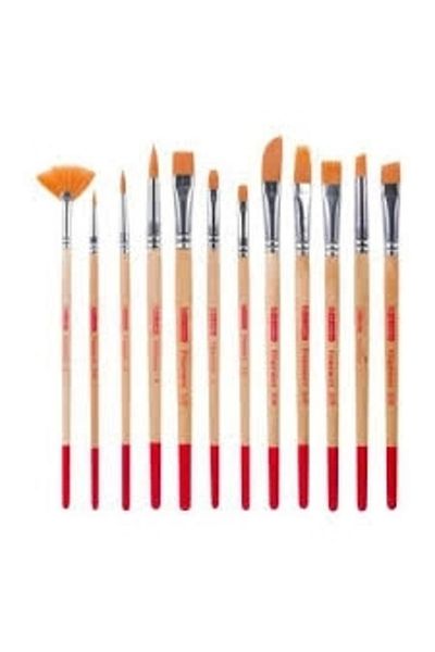 Talens 12 Piece Art Creation Synthetic Watercolor Brush Set