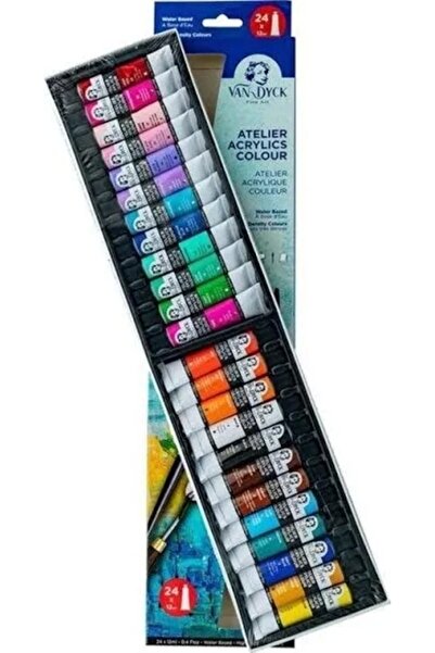 Van Dyck Atelier Akrilik Boya Seti 12ml 24lü