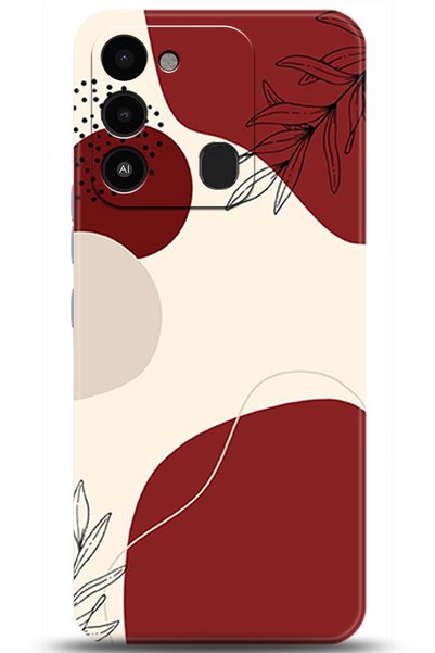 TECNO حافظة Spark 8C مطبوعة بدقة عالية - تصميمات محددة 5280