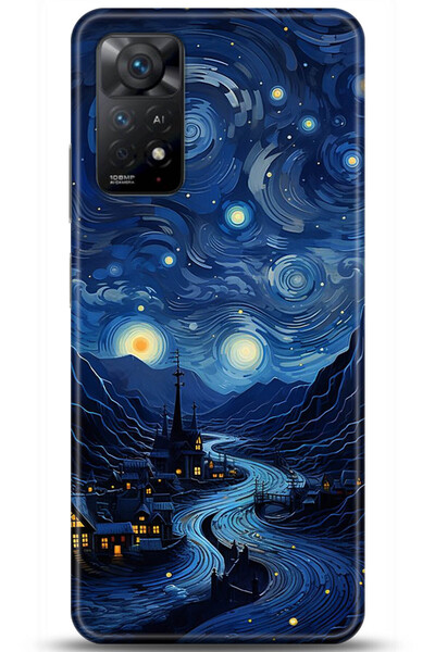 adveksiyon حافظة هاتف Xiaomi Redmi Note 11 Pro مطبوعة بدقة HD - تصميمات محددة...