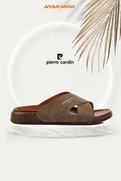 Pierre Cardin Mink Lightweight Men's Daily Slippers Pc-7412 m