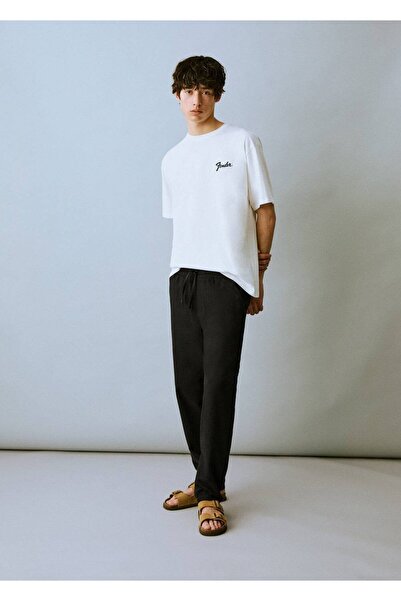 Mango Teen Lanene jogger pantalone