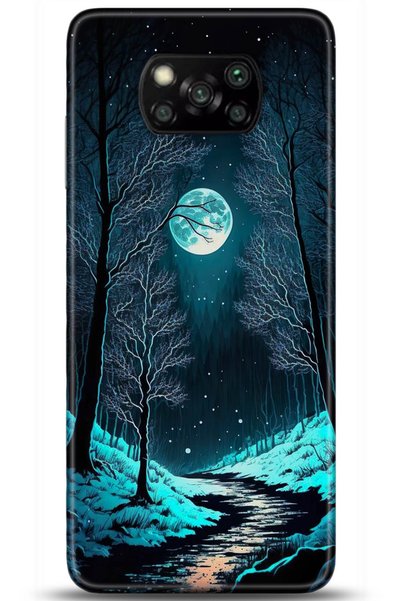 adveksiyon حافظة هاتف Xiaomi Poco X3 Pro مطبوعة بدقة HD - استرخِ نفسك 5265