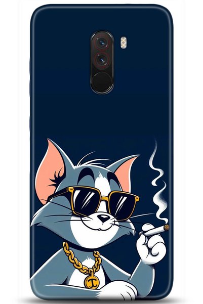 adveksiyon حافظة هاتف Xiaomi Pocophone F1 مطبوعة بدقة HD - تصميمات محددة 5259