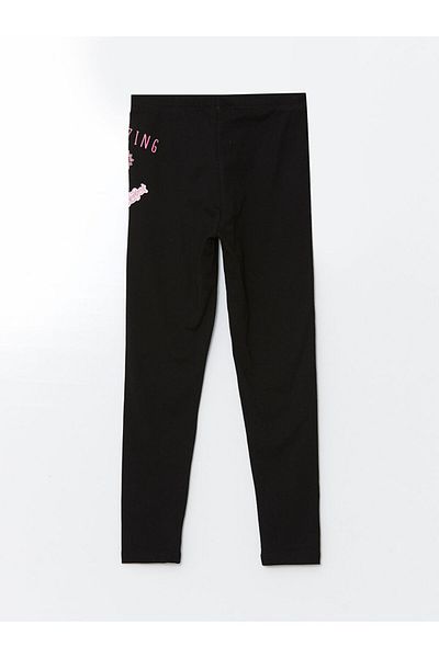 LC Waikiki New Season Elastic Waist Girls' Leggings - S5Gn25Z4