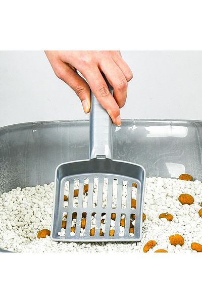 andela Plastic Pet Cat Litter Cleaning Sifting Shovel (5057)