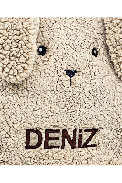 PENGİ [ İSTEDİĞİNİZ İSMİ NAKIŞLA YAZIYORUZ ] Tavşan Bej (FİGÜR İSİM) 0-8 Yaş Çocuk Sırt Çantası