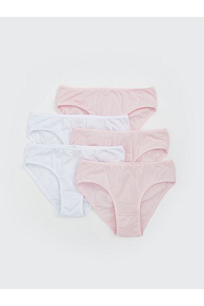 LC Waikiki New Season Basic Girls' Panties 5 Pack - S5Ny71Z4