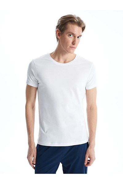LC Waikiki New Season Crew Neck Short Sleeve Men's Undershirt - S5Hs52Z8