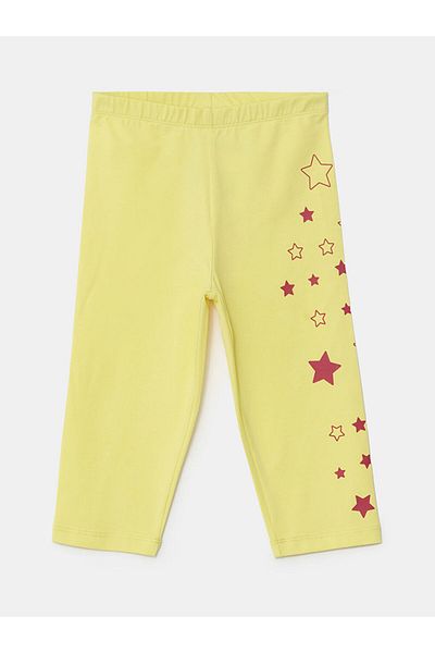 LC Waikiki New Season Elastic Waist 3/4 Length Girls' Leggings - S5Gn27Z4