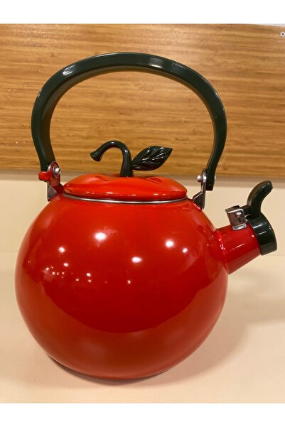 PLUS HOME ÇAYDANLIK ALT KETTLE ÇELİK EMAYE KIRMIZI