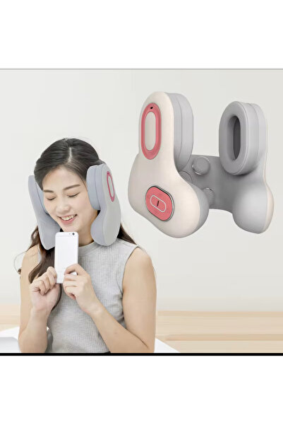 VİBELY Masaj Boyun Yastığı ve Müzik Gürültü Azaltma Yastığı
