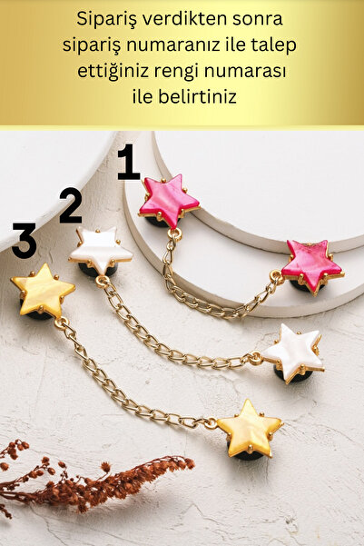 Josellini Zincirli , Taşlı Zincir Terlik Süsü, Yıldız