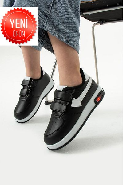 STOCON Unisex Children's Sports Shoes Lighted Velcro Children's Sports Shoes Energy Full Steps