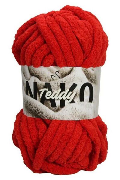 NAKO 3 Τεμάχια Nako Teddy 13200 Κόκκινο