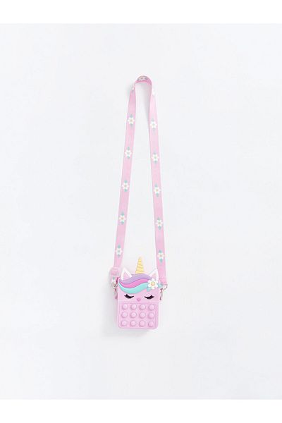 LC Waikiki New Season Printed Girl's Pop It Crossbody Bag - S55093Z4