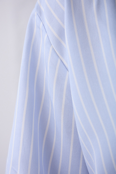 Eros Pijama Kadın Yeşil Çizgili Gömlek Pijama Takımı 27690