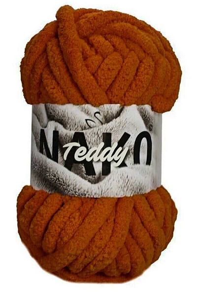 NAKO 3 Τεμάχια Nako Teddy 14066 Κανέλα
