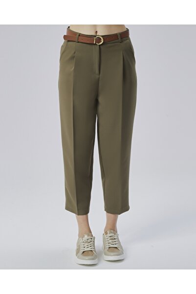 HANIMCA GİYİM PANTALON DE VARĂ PENTRU FEMEI, CU POTEAȚI LĂȚI, CU POTEAȚI LĂȚI