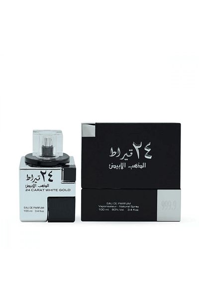lattafa 24 Karat Silver by Lattafa 100ml