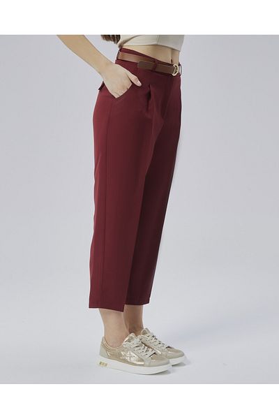 HANIMCA GİYİM Summer Comfortable Fit Women's Pants with Loose Legs