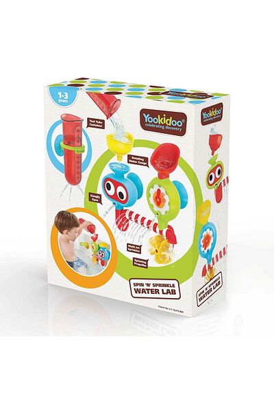 Yookidoo Yookidoo toy, water lab, spins and rotates - 1-3 years