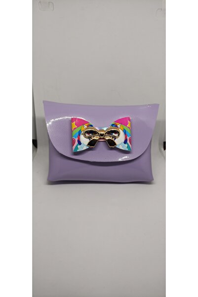 FuryaTedarik Fiyonklu Kız Çocuk Para Cüzdanı Çantası Küçük Boy Omuzdan Asmalı...