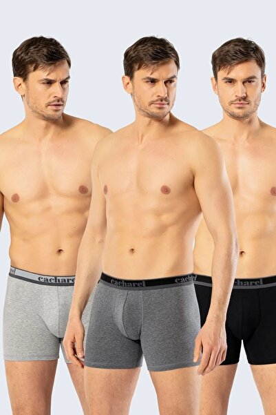 Cacharel 3s Long Johns Lycra Boxer 95% Βαμβάκι 5% Elestane