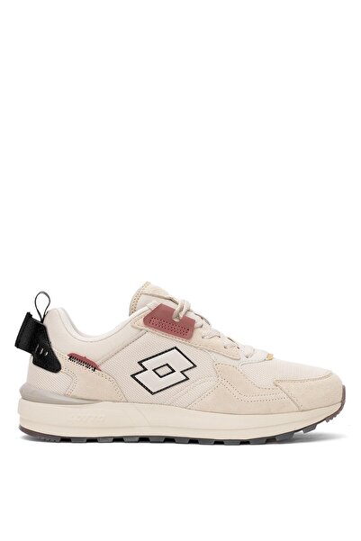 Lotto Ανδρικό κλασικό αθλητικό παπούτσι Rivoli 5M Μπεζ μοντέλο 101931164