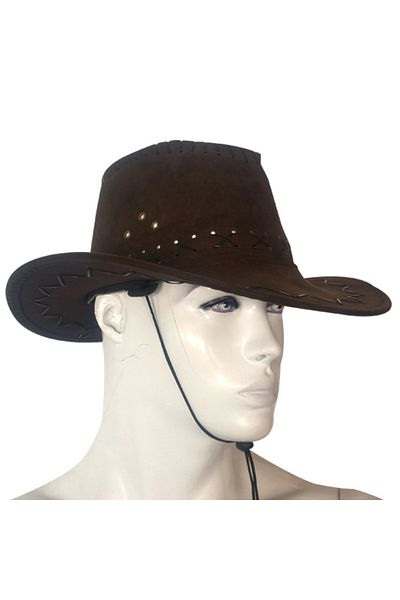 El Biz Cowboy Hat - Khaki Age 14
